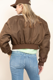 Ibana |  Cropped bomber jacket Joseph | brown | Picture 9