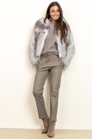 Ibana |  Faux fur coat Cyrus | natural | Picture 3