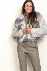 Ibana |  Faux fur coat Cyrus | natural | Picture 2