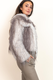 Ibana |  Faux fur coat Cyrus | natural | Picture 6