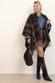 Ibana |  Soft Alpaca skirt Sonia | brown | Picture 3