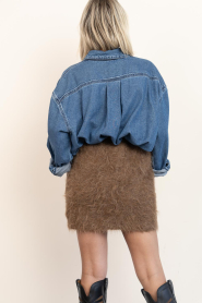 Ibana |  Soft Alpaca skirt Sonia | brown | Picture 8