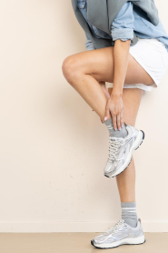 Mercer |  The Re-Run Pineapple sneaker | silver | Picture 3