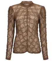 Aaiko |  Lace top Tyler | brown | Picture 1