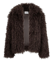 Aaiko |  Faux fur jacket Cleo | brown | Picture 1
