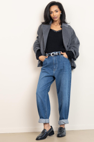 Aaiko |  Sweater with studs Rosalyn | black | Picture 3