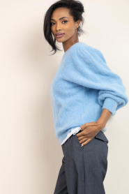 Aaiko |  Soft sweater Denize | blue | Picture 8