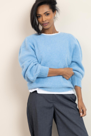 Aaiko |  Soft sweater Denize | blue | Picture 7