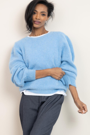 Aaiko |  Soft sweater Denize | blue | Picture 2
