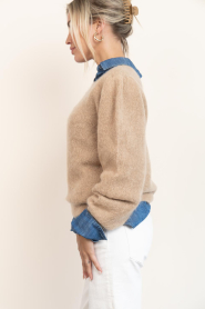 Aaiko |  Soft alpaca sweater Denize | brown | Picture 6