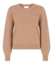 Aaiko |  Soft alpaca sweater Denize | brown | Picture 1