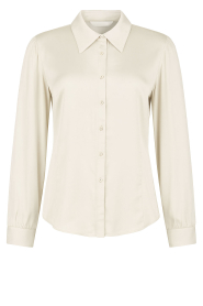 Aaiko |  Satin blouse Audrey | natural | Picture 1