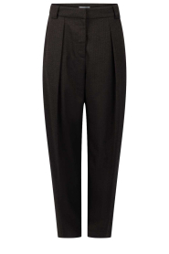 Aaiko |  Wide leg trousers Vajen | brown