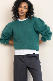 Aaiko |  Soft sweater Denize | green | Picture 4