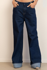 Aaiko |  Wide leg jeans Vera | dark blue | Picture 6