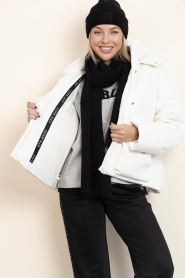 Copenhagen Muse |  Down jacket with hood Cicco | Natural  | Picture 4