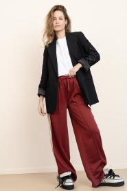 Copenhagen Muse |  Sporty sweatpants Ada | red | Picture 4