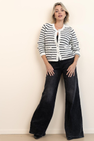 Copenhagen Muse |  Breton stripe vest Kotom | natural | Picture 3