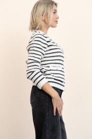 Copenhagen Muse |  Breton stripe vest Kotom | natural | Picture 6