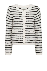 Copenhagen Muse |  Breton stripe vest Kotom | natural | Picture 1