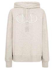Copenhagen Muse |  Hoodie with logo Rocco | beige | Picture 1