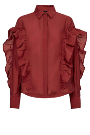 Copenhagen Muse |  Lyocell blouse Molly | red | Picture 1