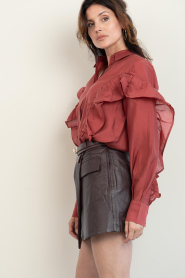 Copenhagen Muse |  Lyocell blouse Molly | red | Picture 7