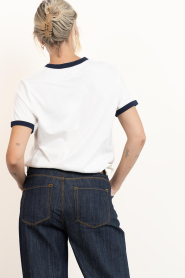 Lollys Laundry |  T-shirt with print Miss Cowgirl | white | Picture 7