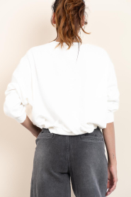 Lollys Laundry |  Sweater with print Sydney | white | Picture 8