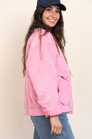 Lollys Laundry |  Corduroy bomber jacket Hawaii | pink | Picture 7