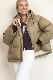 Lollys Laundry |  Puffer jacket Shalby | green | Picture 2