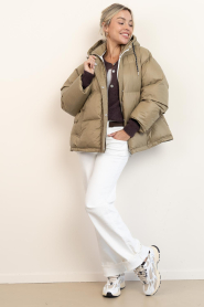 Lollys Laundry |  Puffer jacket Shalby | green | Picture 3