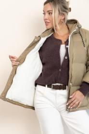 Lollys Laundry |  Puffer jacket Shalby | green | Picture 5
