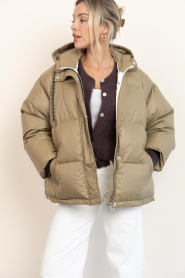 Lollys Laundry |  Puffer jacket Shalby | green | Picture 6
