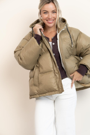 Lollys Laundry |  Puffer jacket Shalby | green | Picture 7