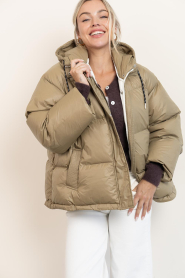 Lollys Laundry |  Puffer jacket Shalby | green | Picture 9