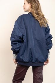 Lollys Laundry |  Oversized bomber jacket Lila | blue | Picture 8