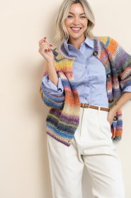 Lollys Laundry |  Striped cardigan Padova | multi | Picture 5