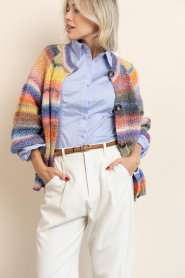 Lollys Laundry |  Striped cardigan Padova | multi | Picture 6