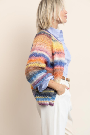 Lollys Laundry |  Striped cardigan Padova | multi | Picture 7