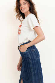 ba&sh |  T-shirt with print Reese | natural | Picture 6