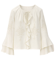 ba&sh |  Top with openwork details Omar | natural | Picture 1