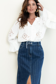 ba&sh |  Top with openwork details Omar | natural | Picture 2