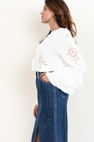 ba&sh |  Top with openwork details Omar | natural | Picture 7