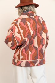 ba&sh |  Padded jacket Trincy | burgundy | Picture 8
