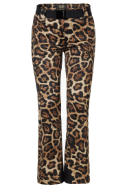 Goldbergh |  Ski pants with leopard print Minou | animal print | Picture 1
