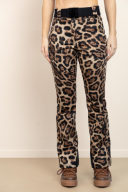 Goldbergh |  Ski pants with leopard print Minou | animal print | Picture 6