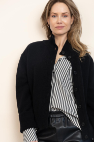 Club L'avenir |  Soft cardigan Lee | black | Picture 9