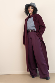 Club L'avenir |  Brushed mohair mix sweater Emery | grey | Picture 3