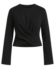 Club L'avenir |  Wrap top Syf | zwart | Picture 1